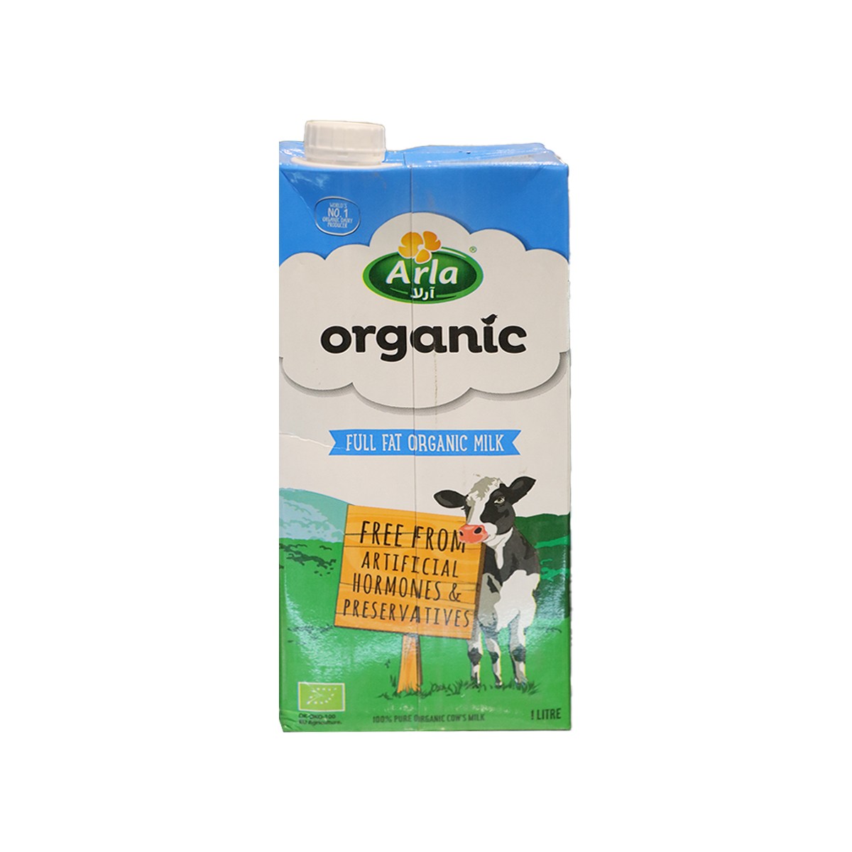 Arla Organic Milk Full Fat 1Lt