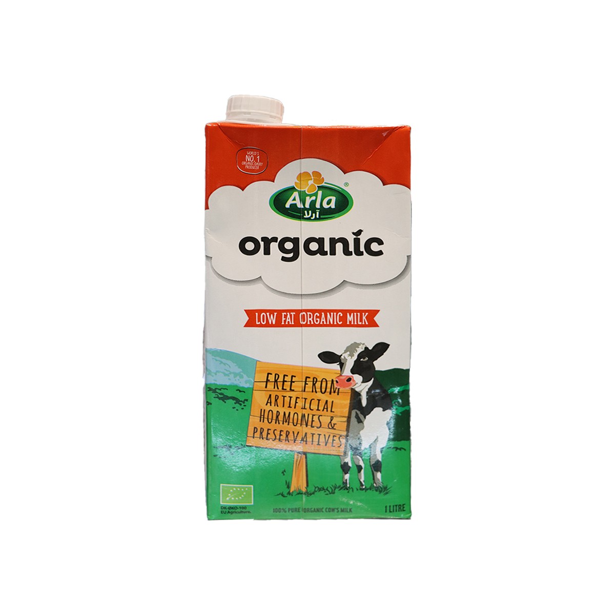 Arla Organic Milk Low Fat 1Ltr