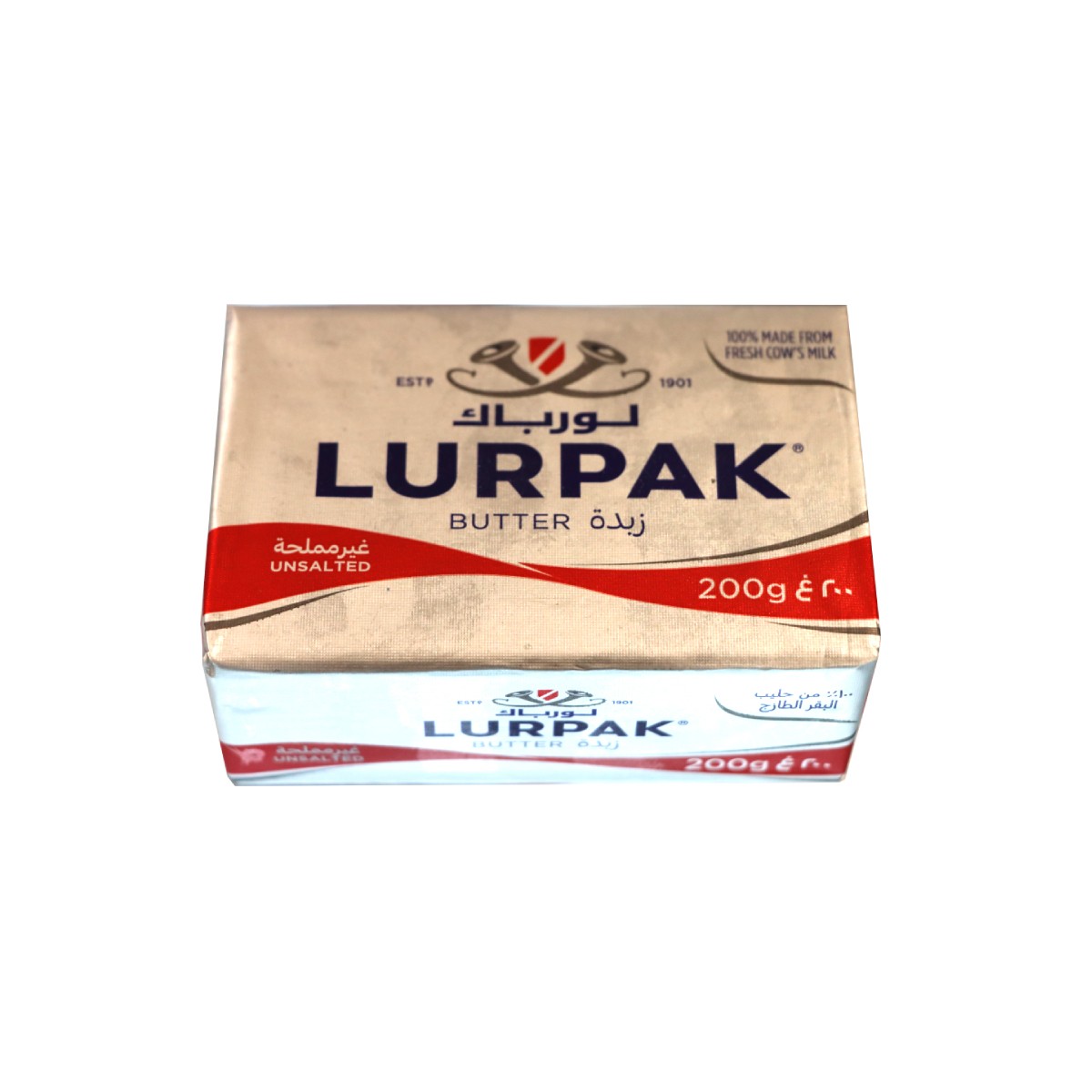 Lurpak Butter Unsalted 200Gm