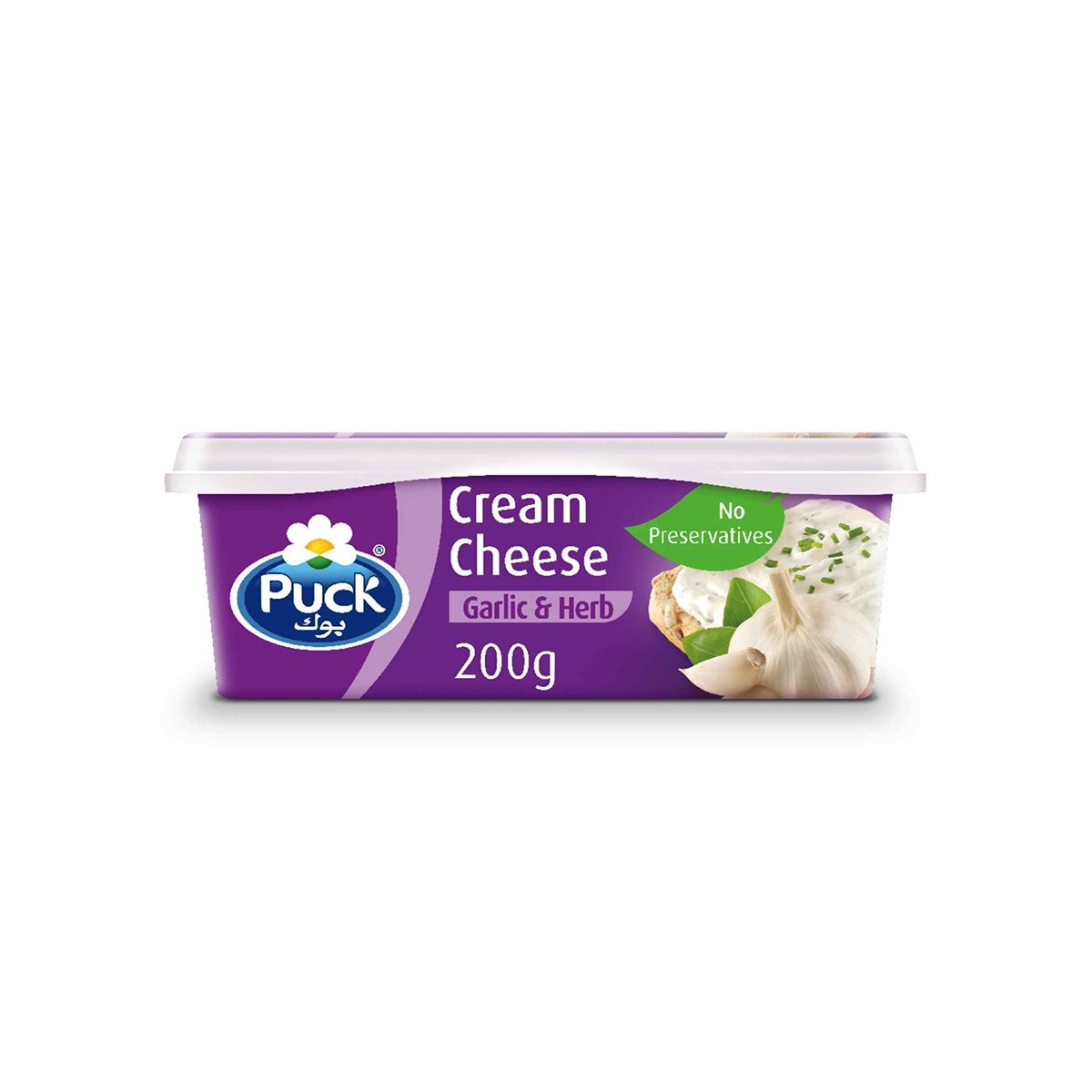 Puck Cheese Garlic & Herbs Tub