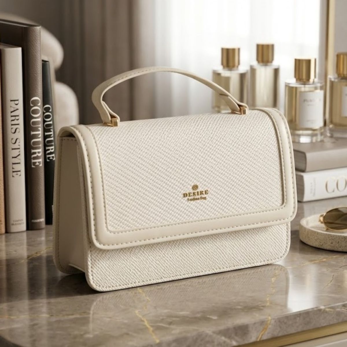 Ladies Bags-White
