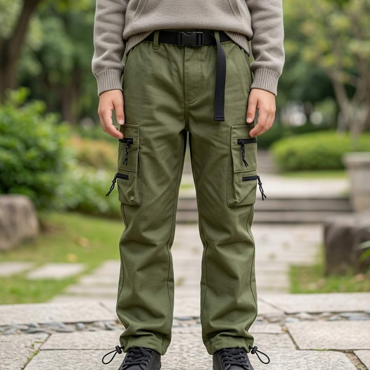 Men's Cargo Pants Prince-Olive Green