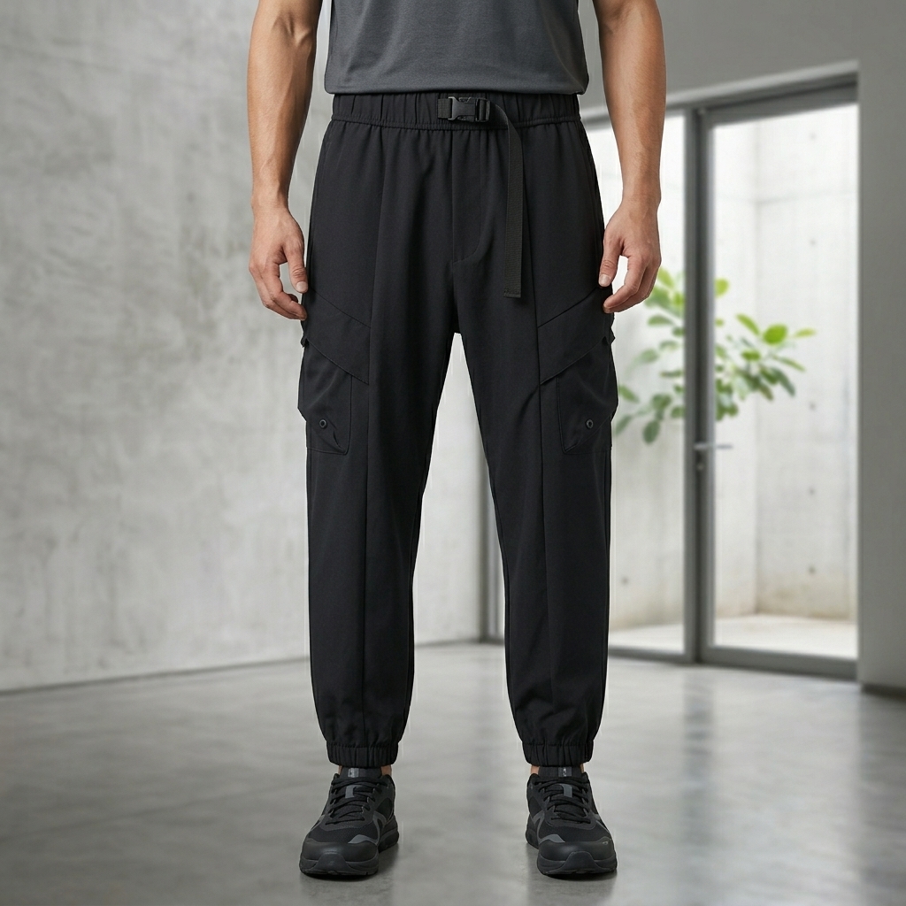 Men's Tactical Cargo Pants-Black