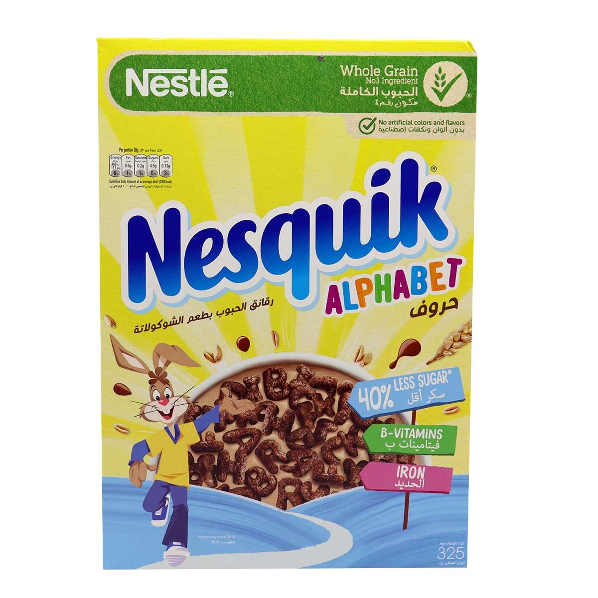 Nesquik Abc Cereal 325Gm