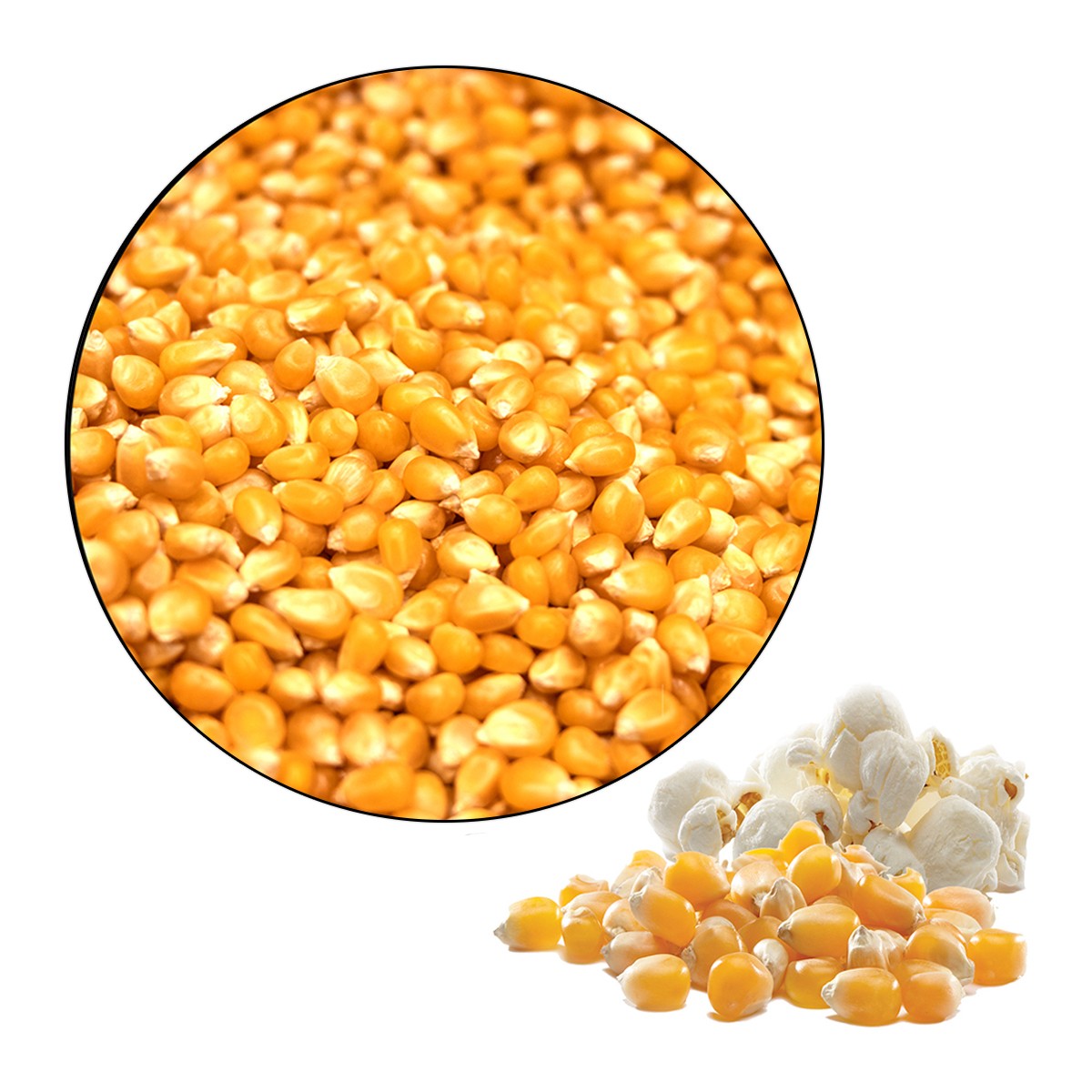 Ansar Crown Popcorn Usa Lentils 1Kg