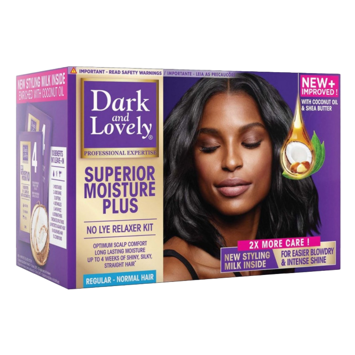 Dark And Lovely No Lye Relaxer Kit Regular