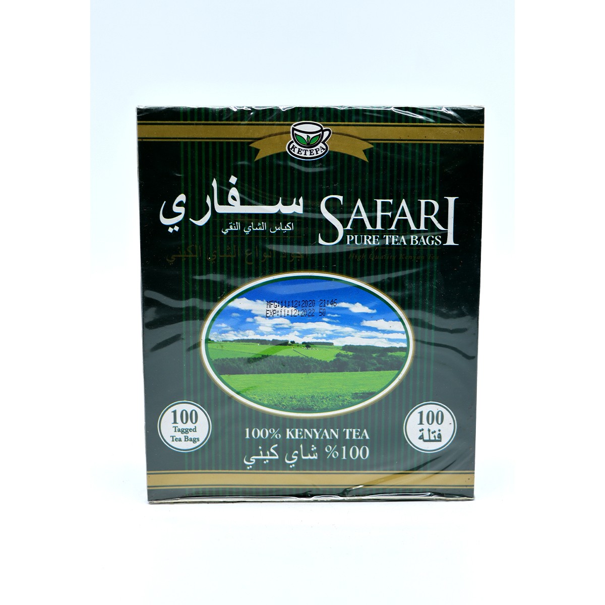Safari Tea Bags Pure 100S