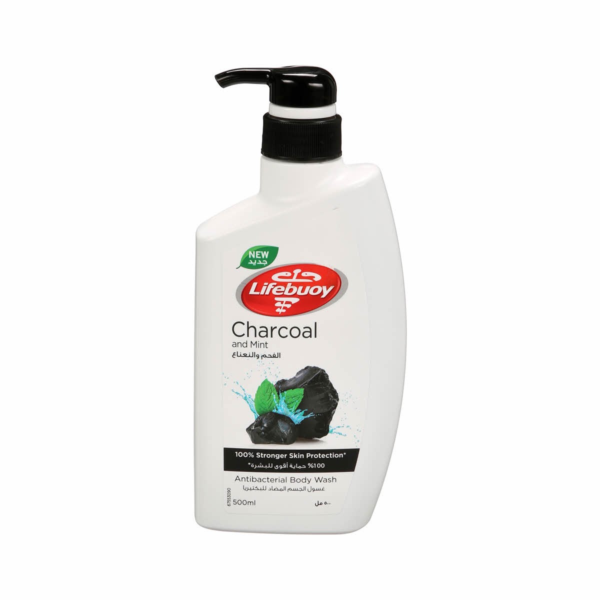 LIFEBUOY BW CHRCOAL JRV 500ML