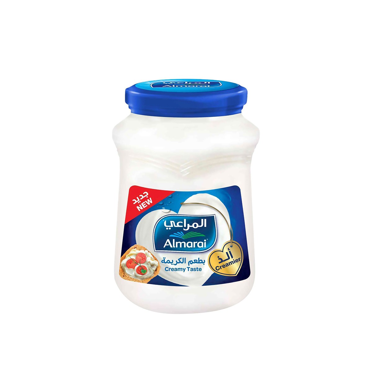 Almarai Cheese Cream Jar Blue