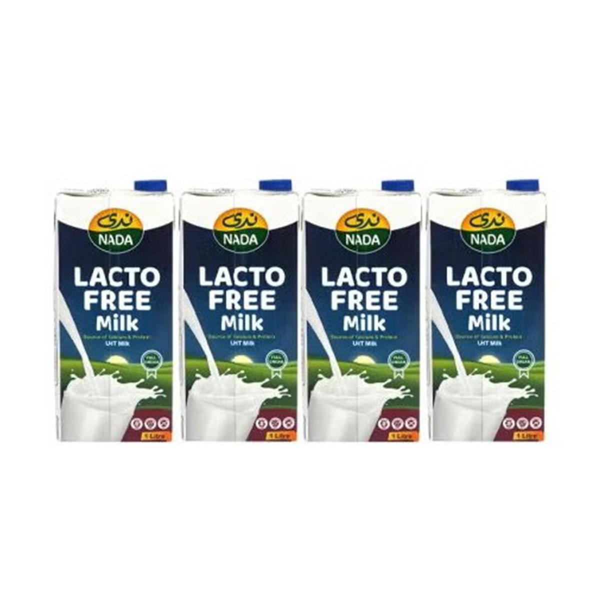 Nada Lacto Free Milk 4X1L