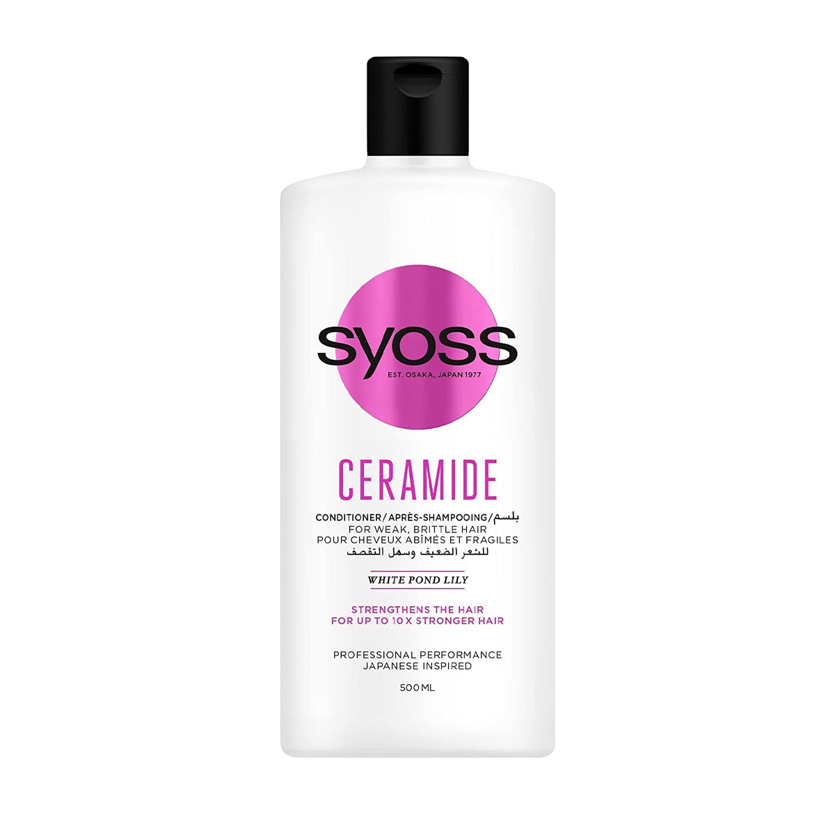 Syoss Ceramic Shampoo 500Ml+Conditioner 500Ml