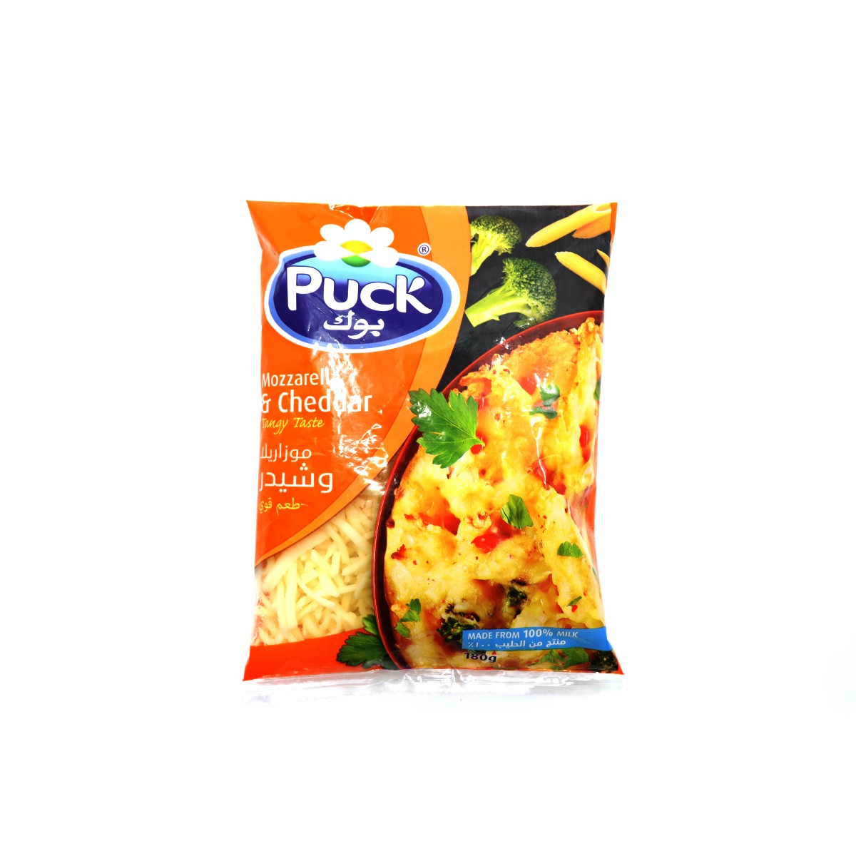 Puck Mozrella Cheddar 180G