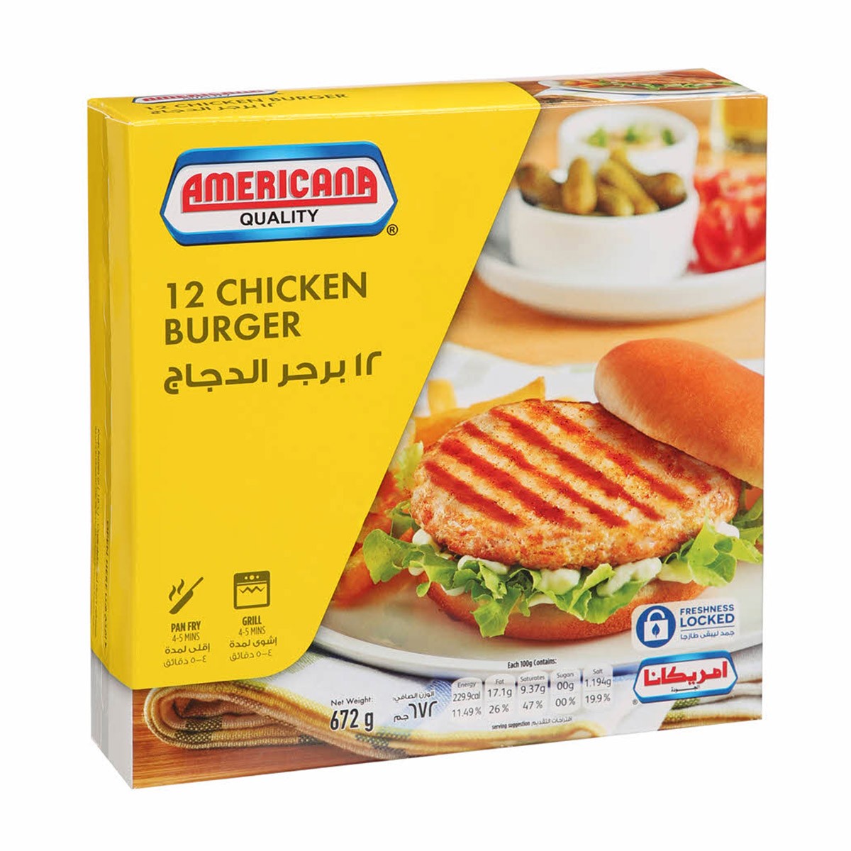 Americana Fz Chicken Burger 12
