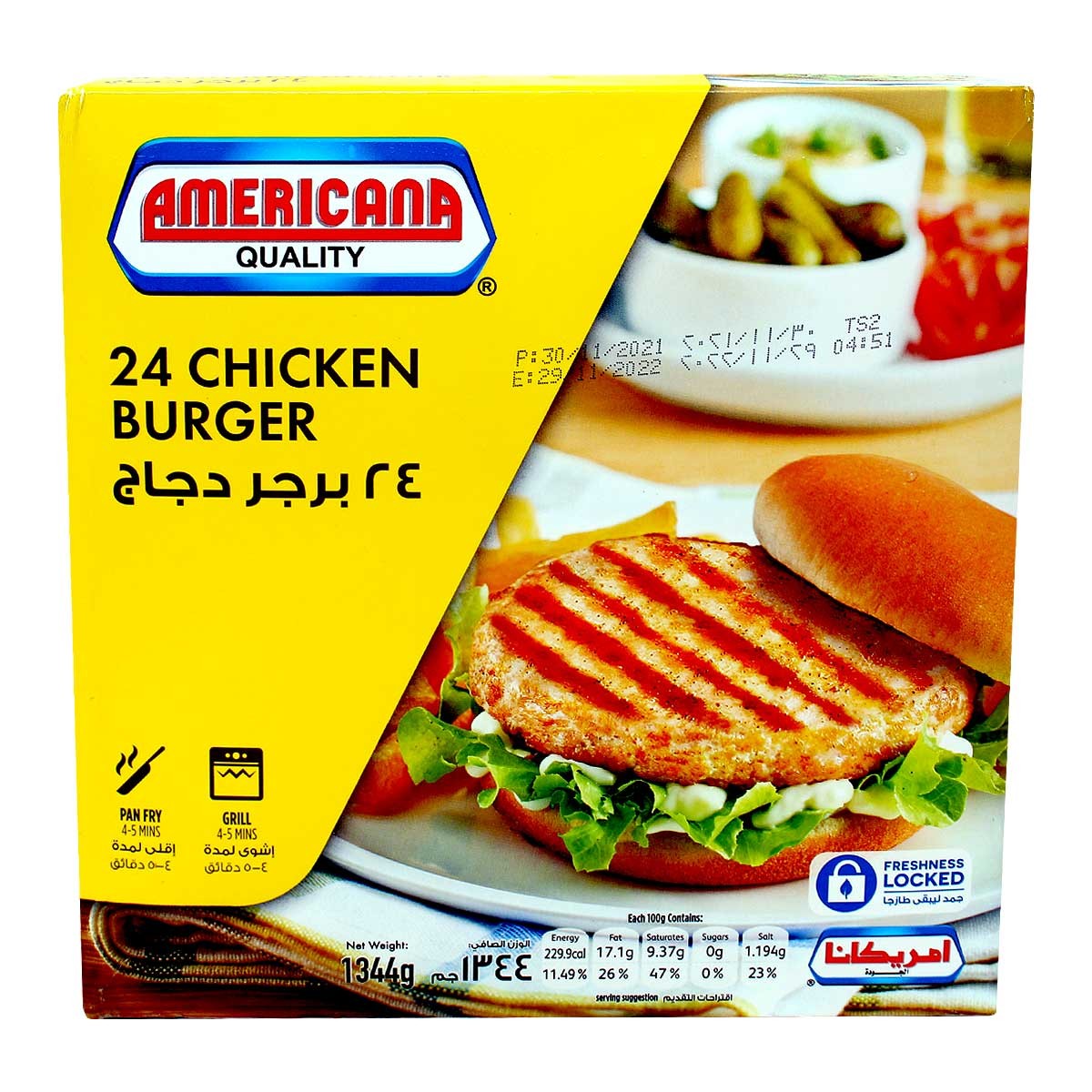 Americana Fz Chicken Burger 24