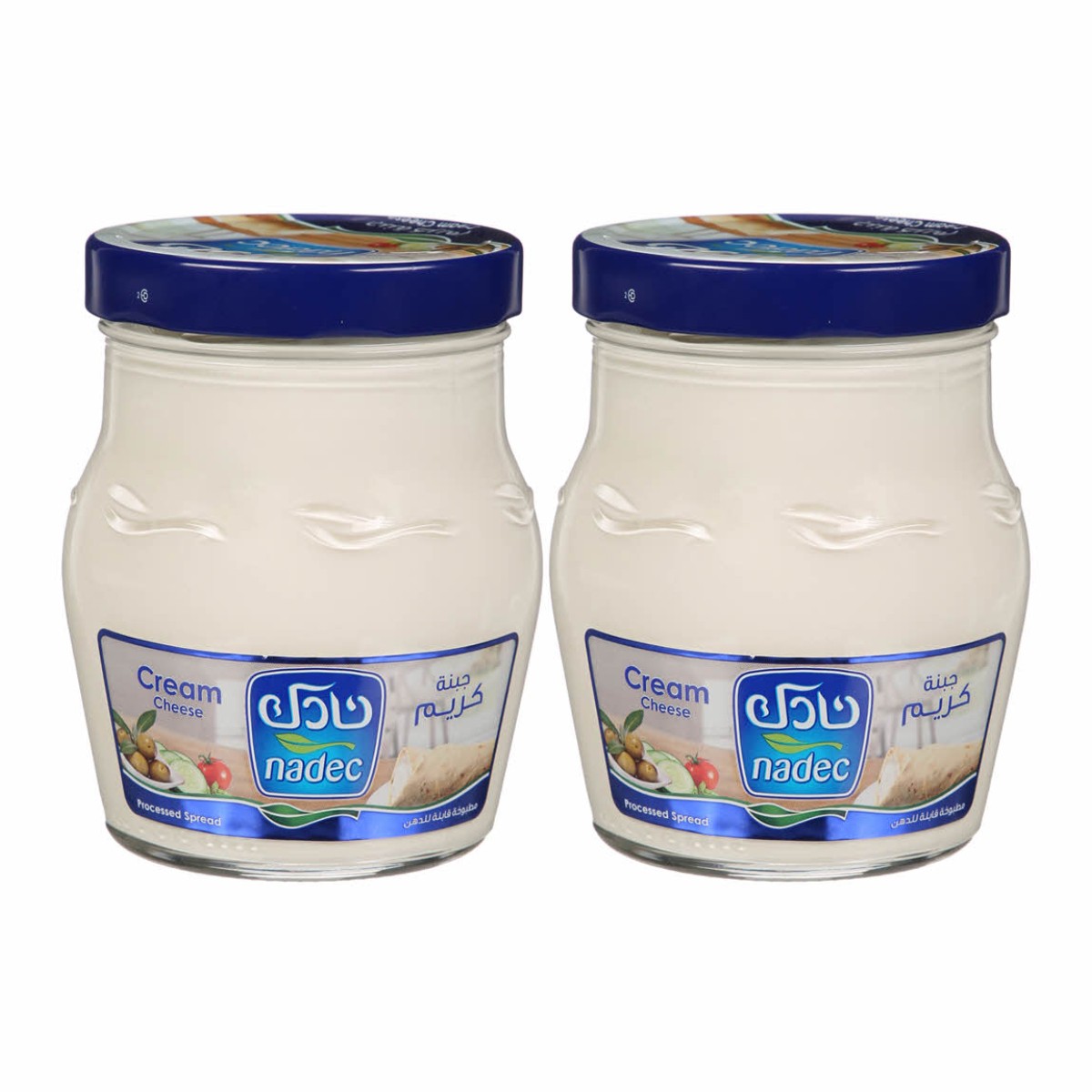 Nadec Cheese Full Cream Jar 2 Pieces