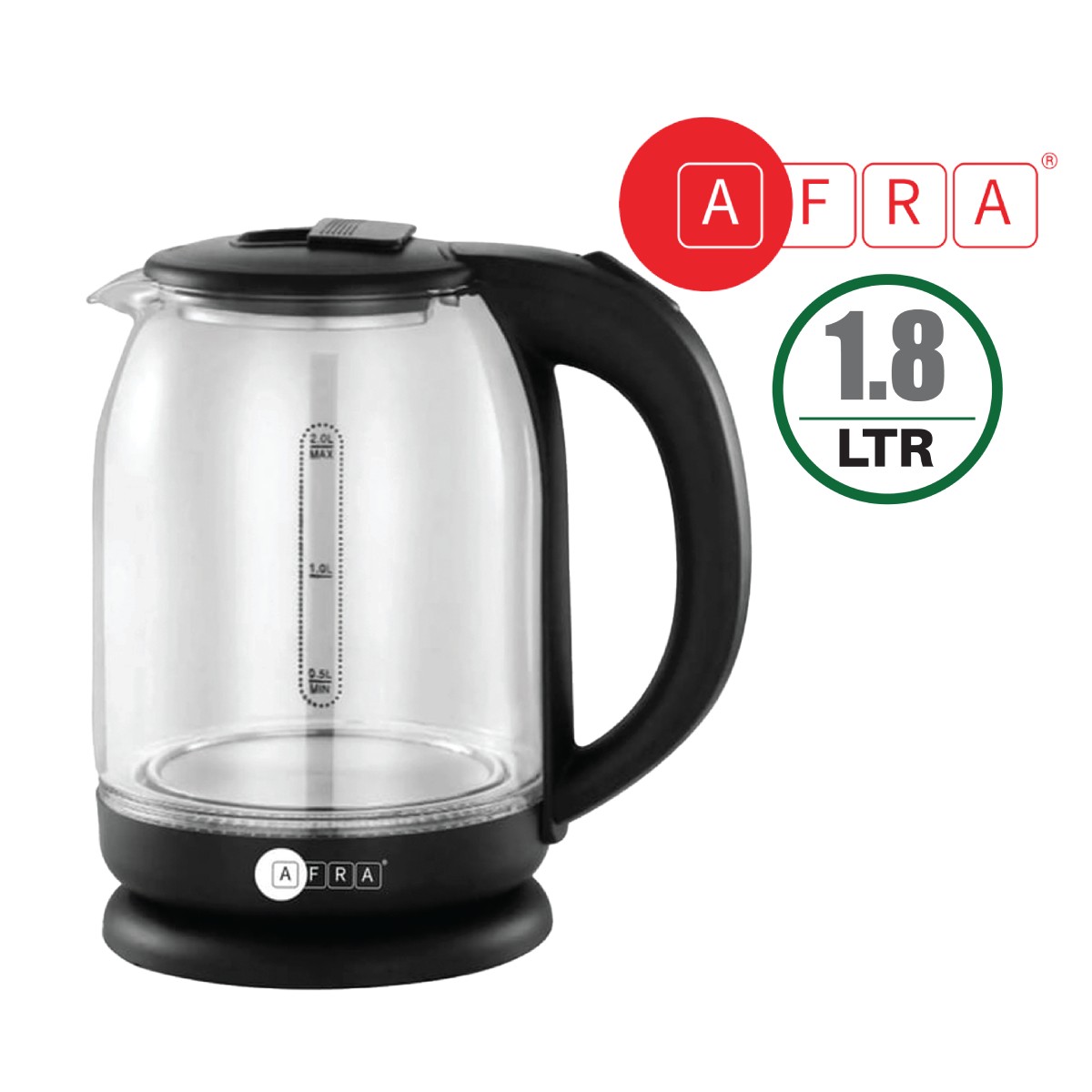 Afra Kettle 1.8 L Glass
