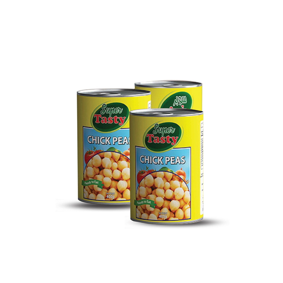 Super Tasty Chick Peas 3X400G