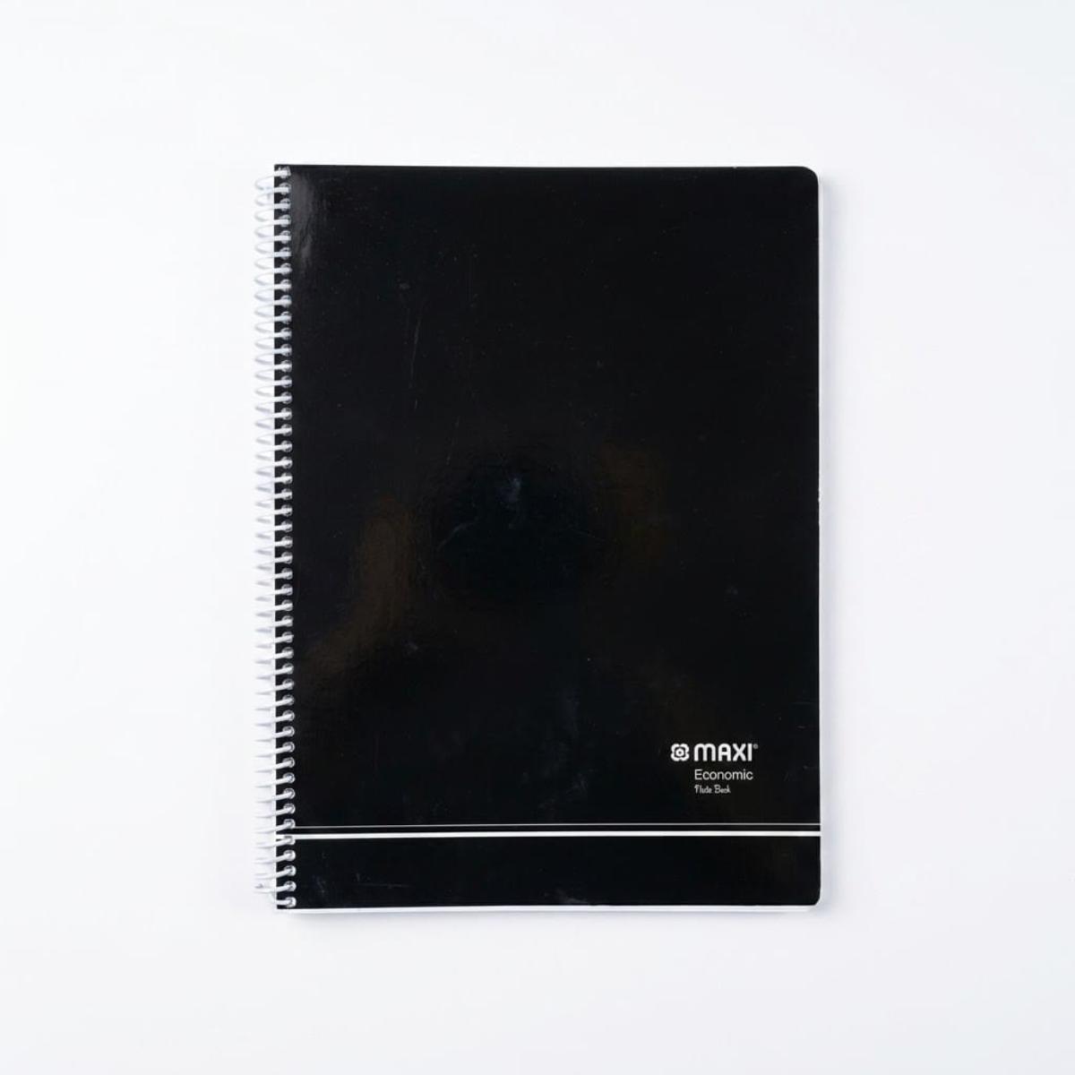 Maxi Black Economic Notebook