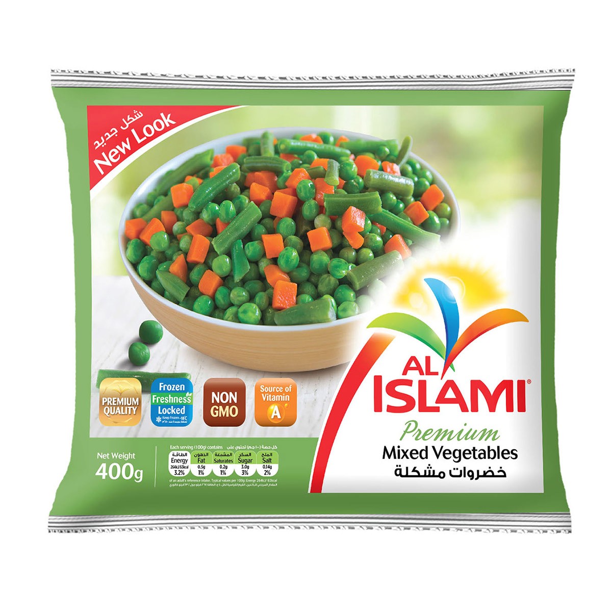 Al Islami Fz Veg Mixed 400Gm