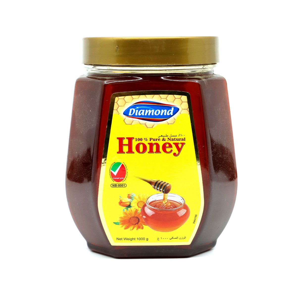 Diamond Honey Pet Jar 1000G