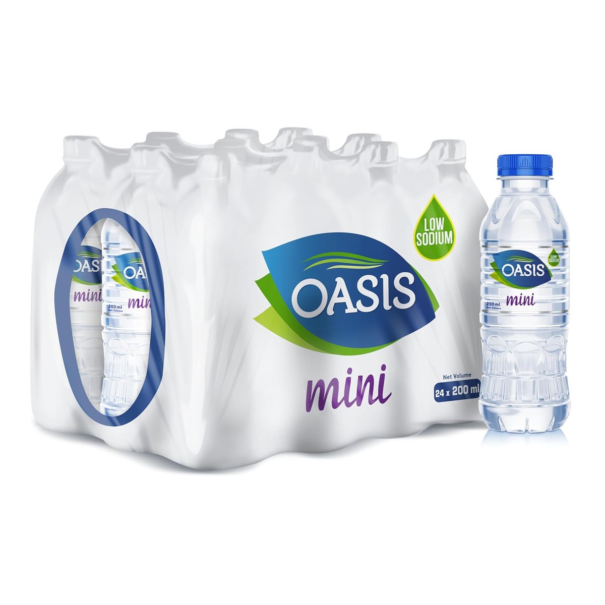 Oasis Mini Still Drinking Water Pet Bottle 24x200ml