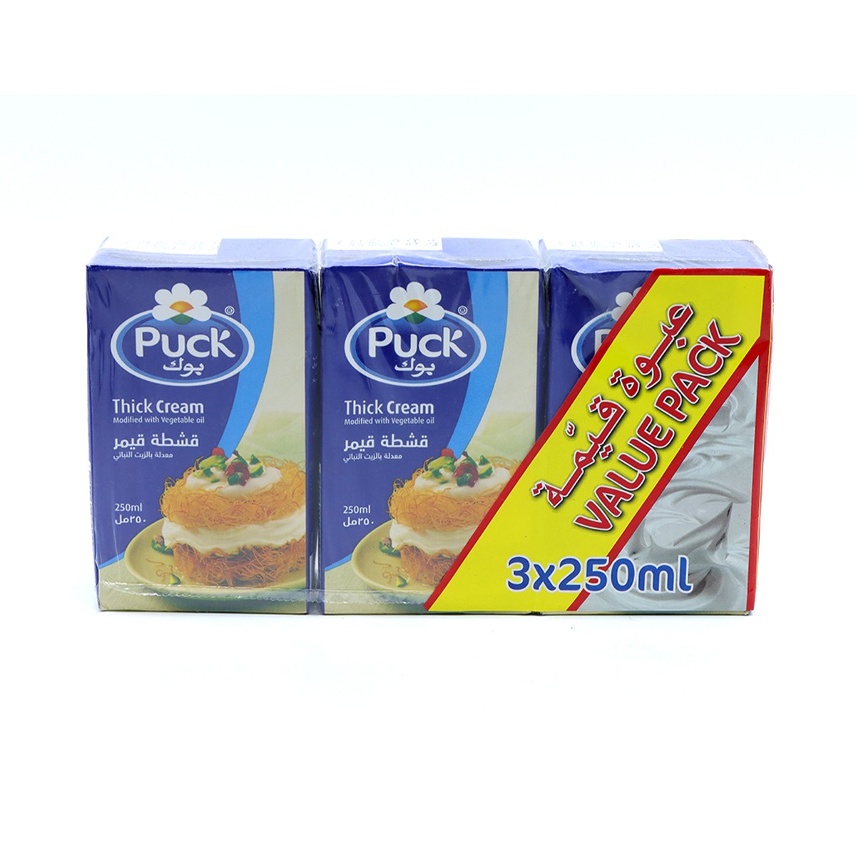 Puck Thick Cream Plain 3X250Gm