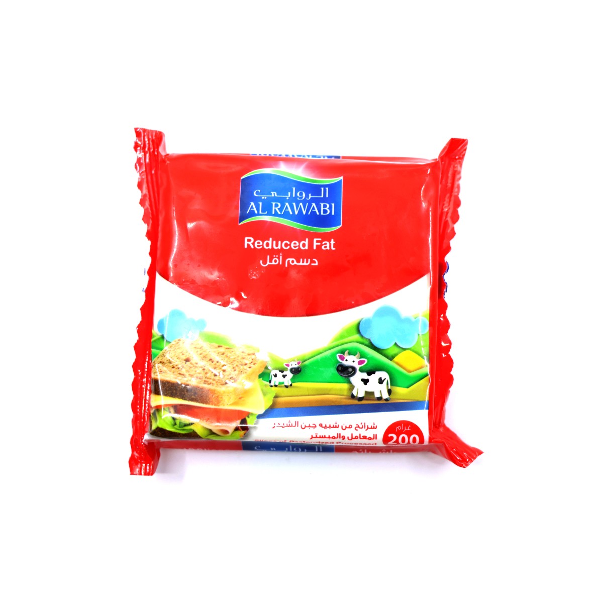 Al Rawabi Low Fat Slices 200Gm