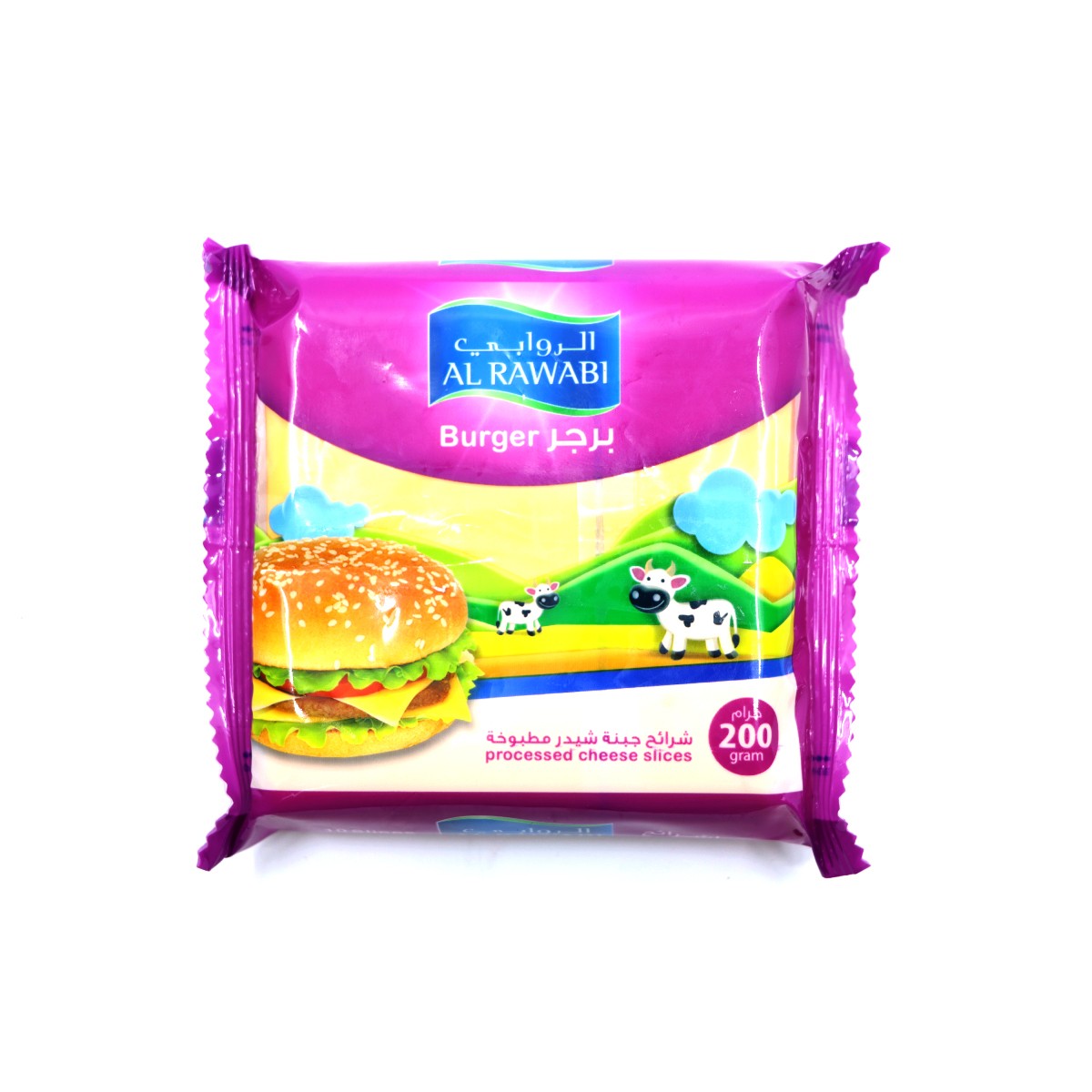 Al Rawabi Burger Slices 200Gm