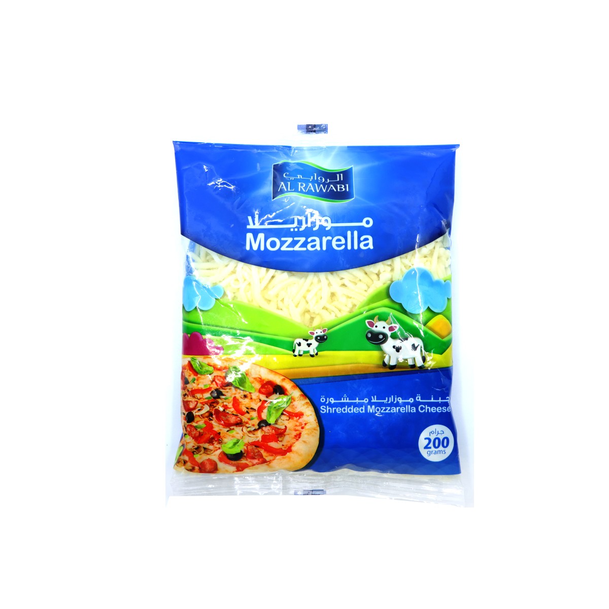 Al Rawabi Shrd Mozzarella 200G