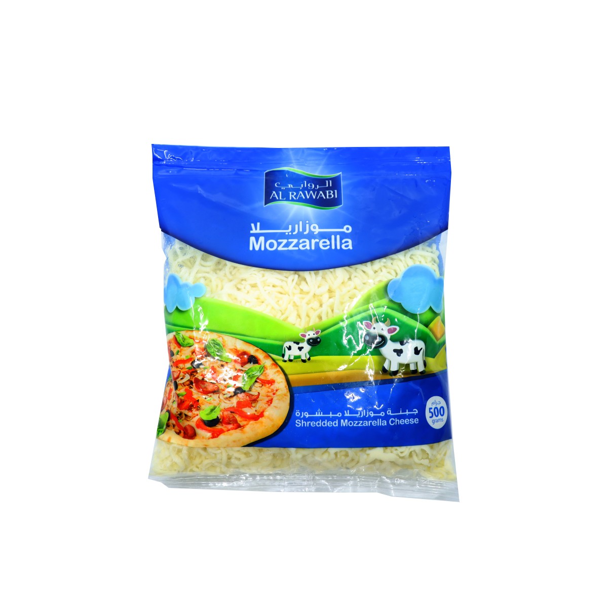 Al Rawabi Shrd Mozzarella 500G