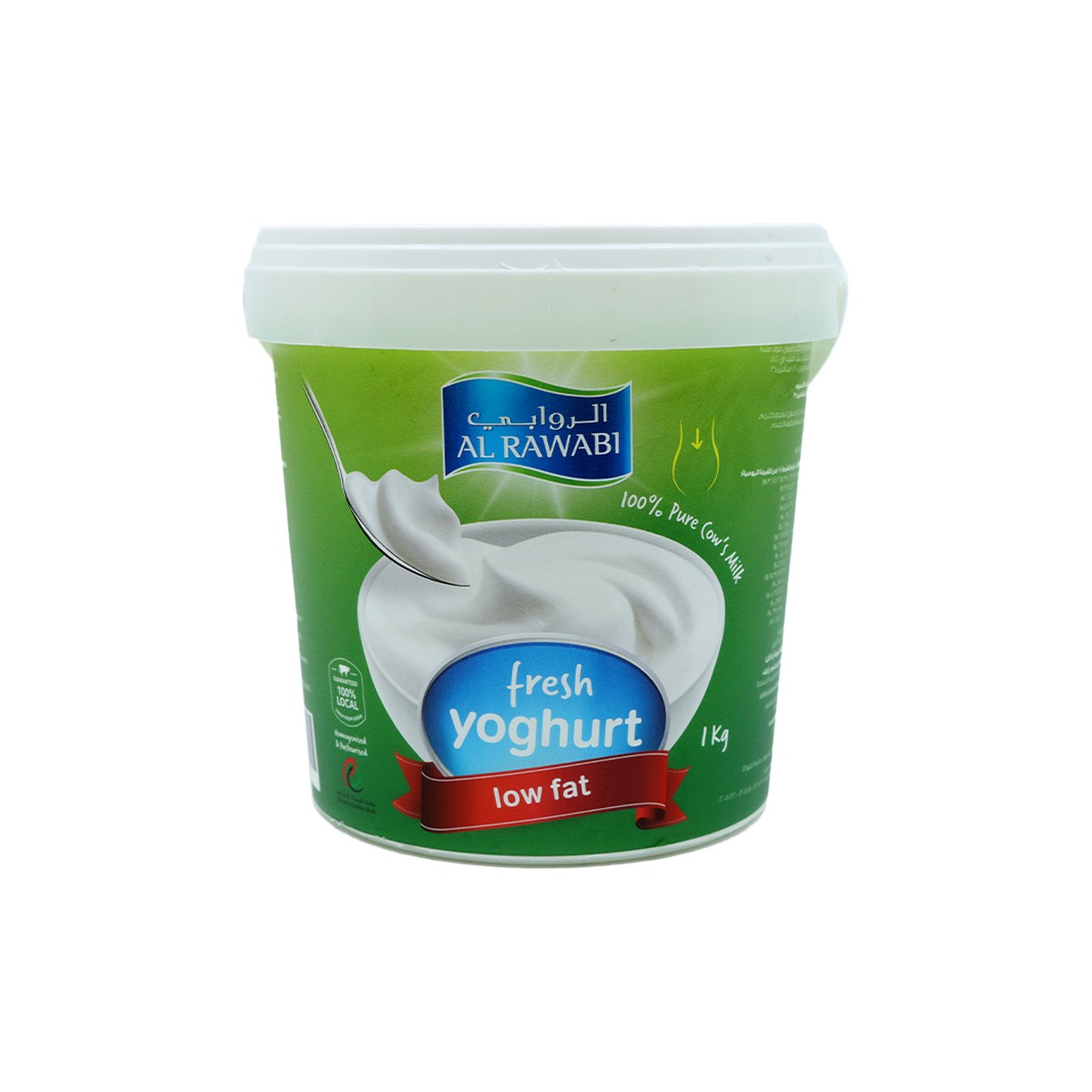 Al Rawabi Low Fat Yoghurt 1Kg