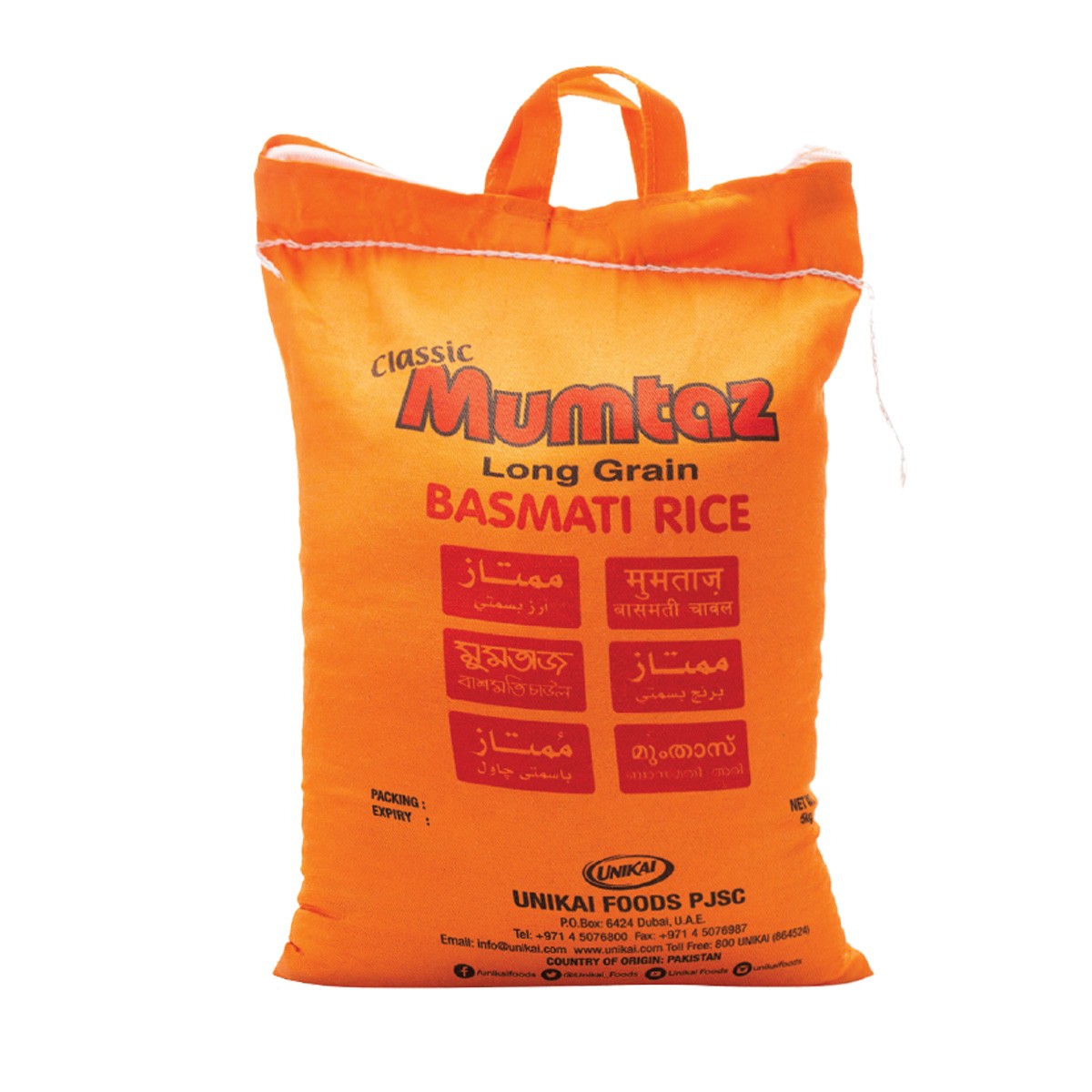 Mumtaz Basmati Rice 5kg HOT PRICE