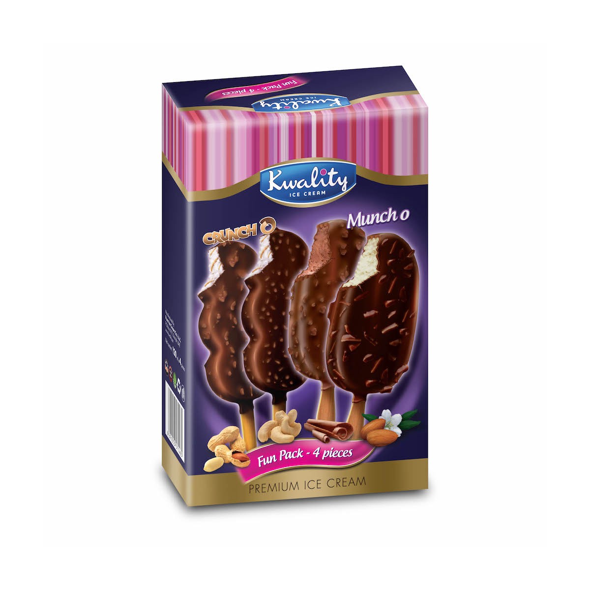 Kwality Muncho Cruncho Multi Pack 4x125mL
