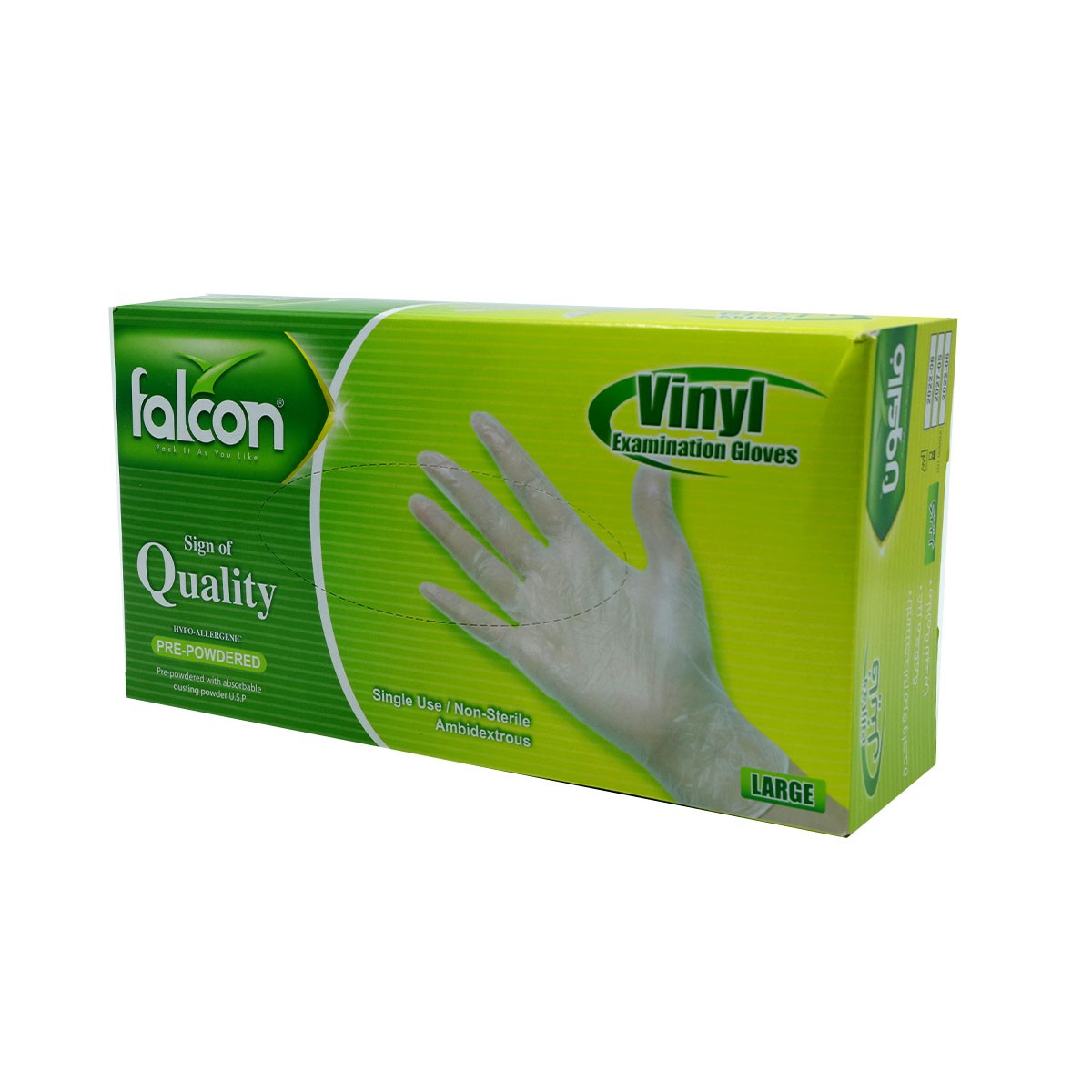 Vinyl Gloves -L 100Pcs