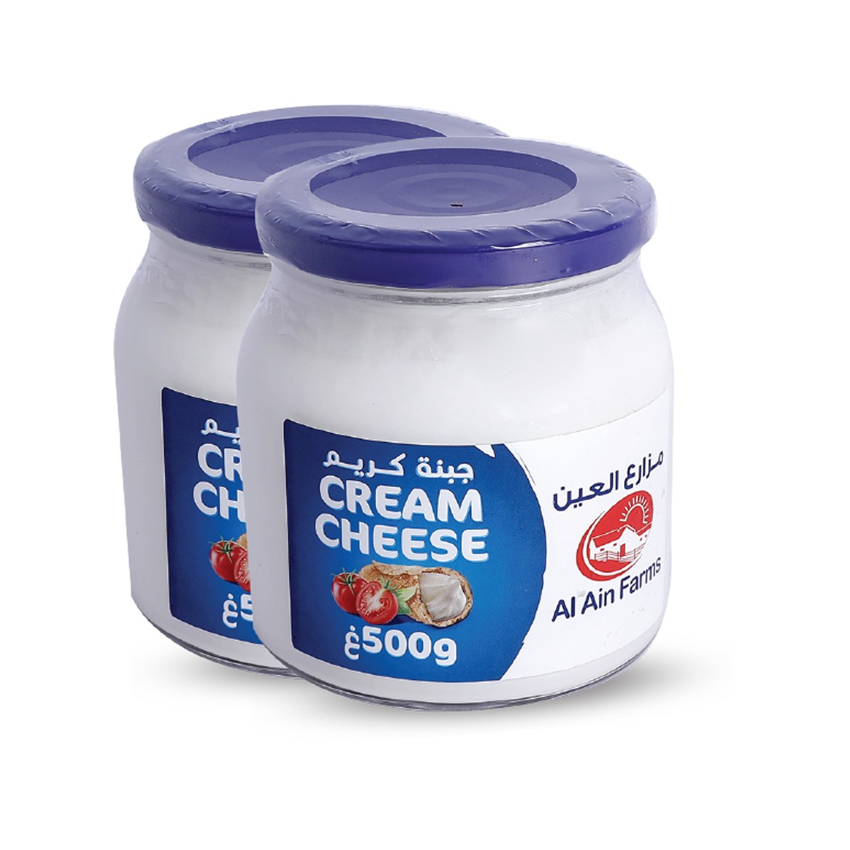 Al Ain Farms Cheese Jar 2X500G