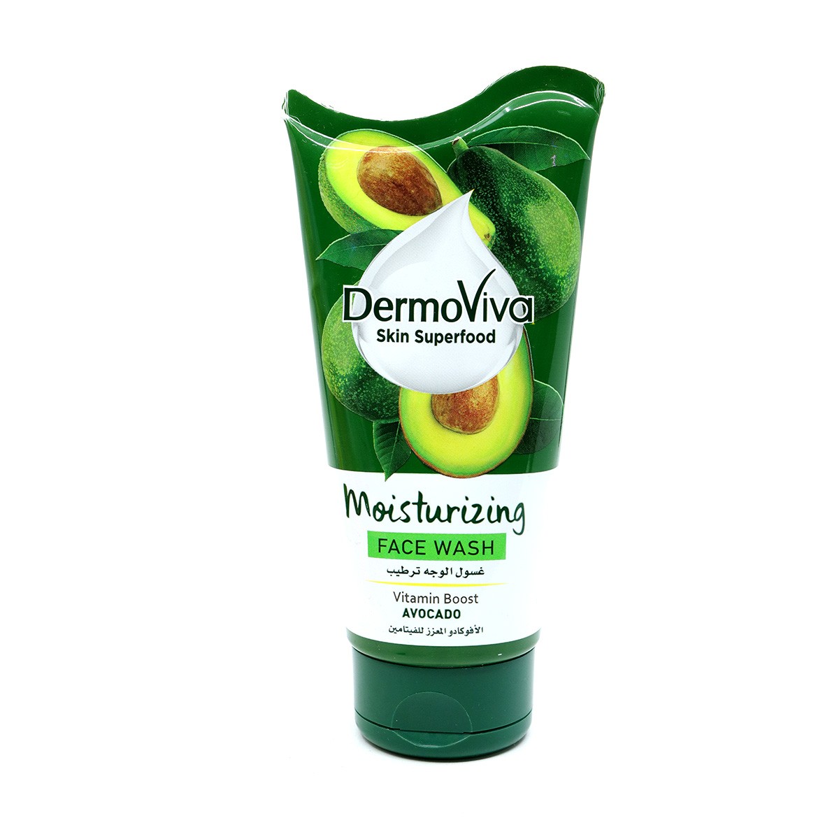 Derm Avocad Moist Face/W 150Ml