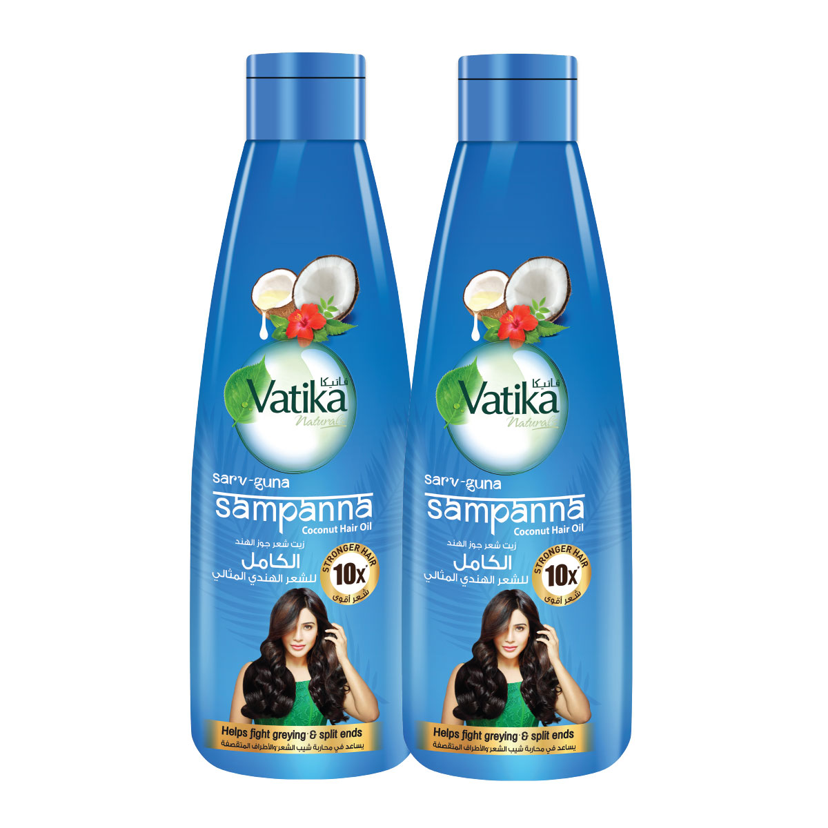 Vatika Sampanna Coconut Hair Oil 2x300ml