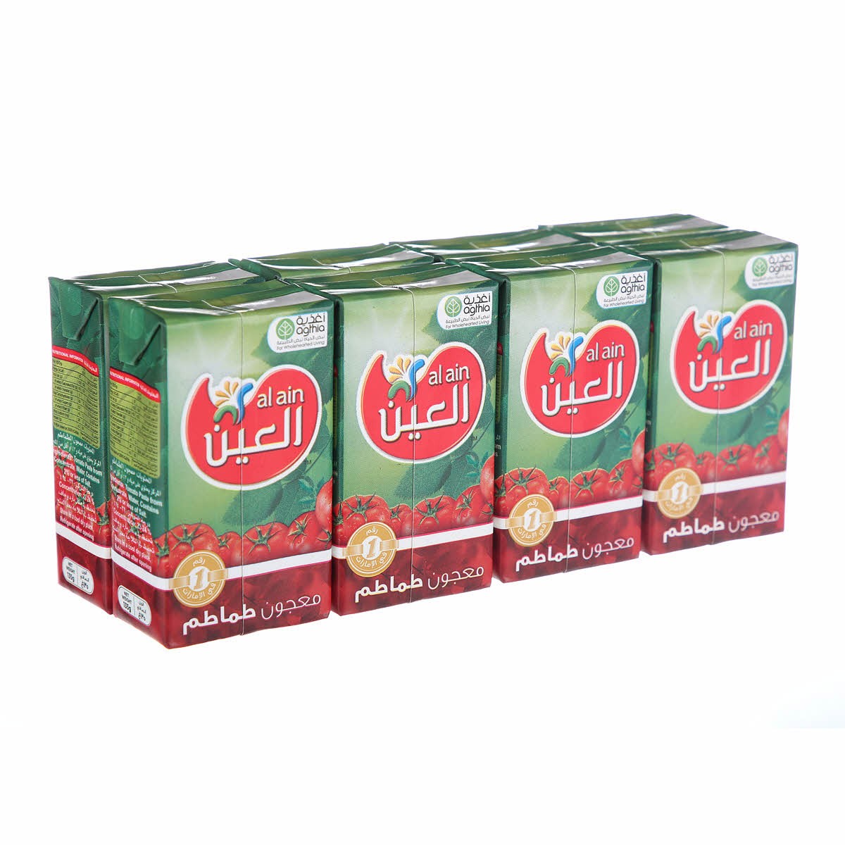 Al Ain Tomato Paste 7x135gm+1 pc Free