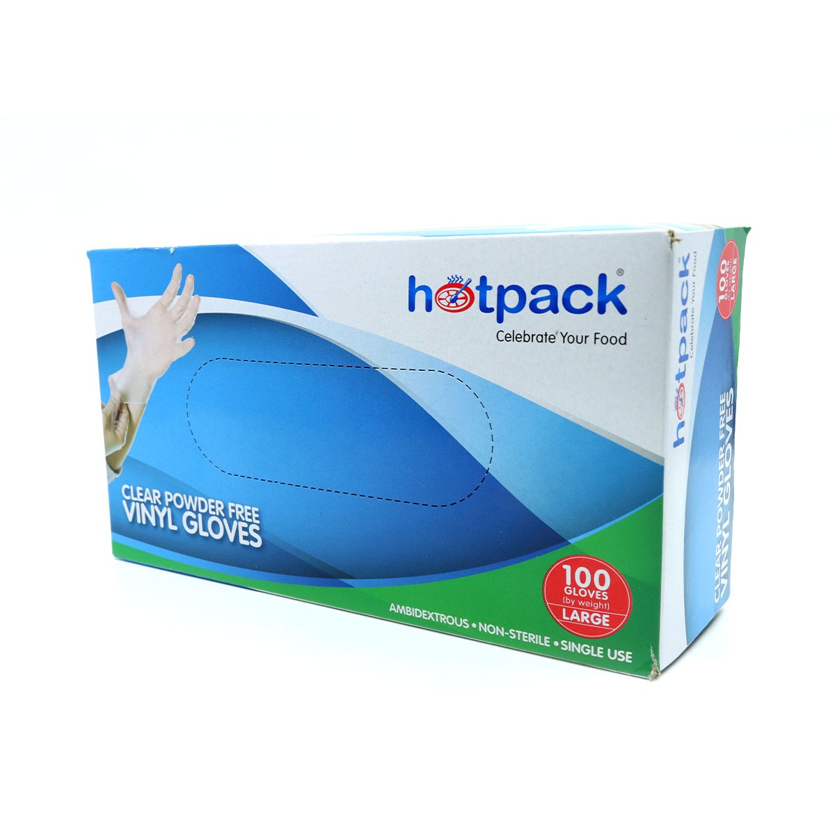 Hotpack Pwdr Free Vinly Gloves