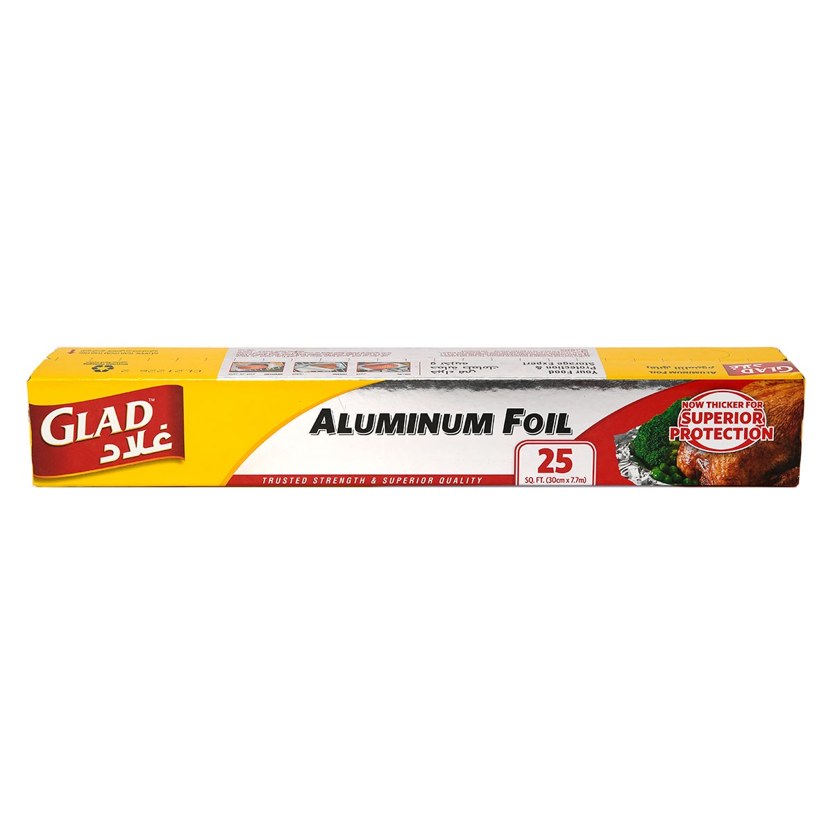 Glad Aluminum Foil 25Sq Ft