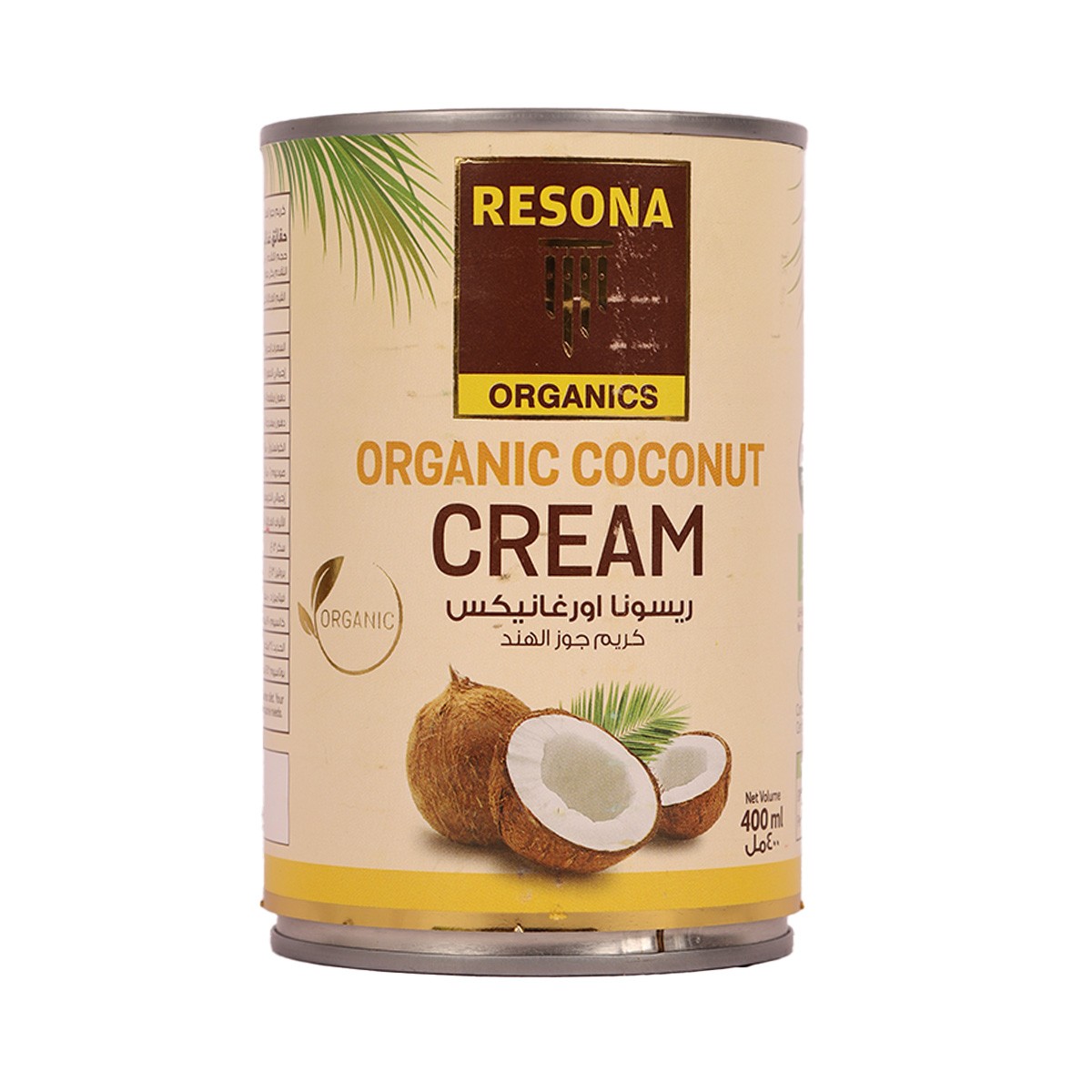Resna Organic Cocont Crm 400Ml