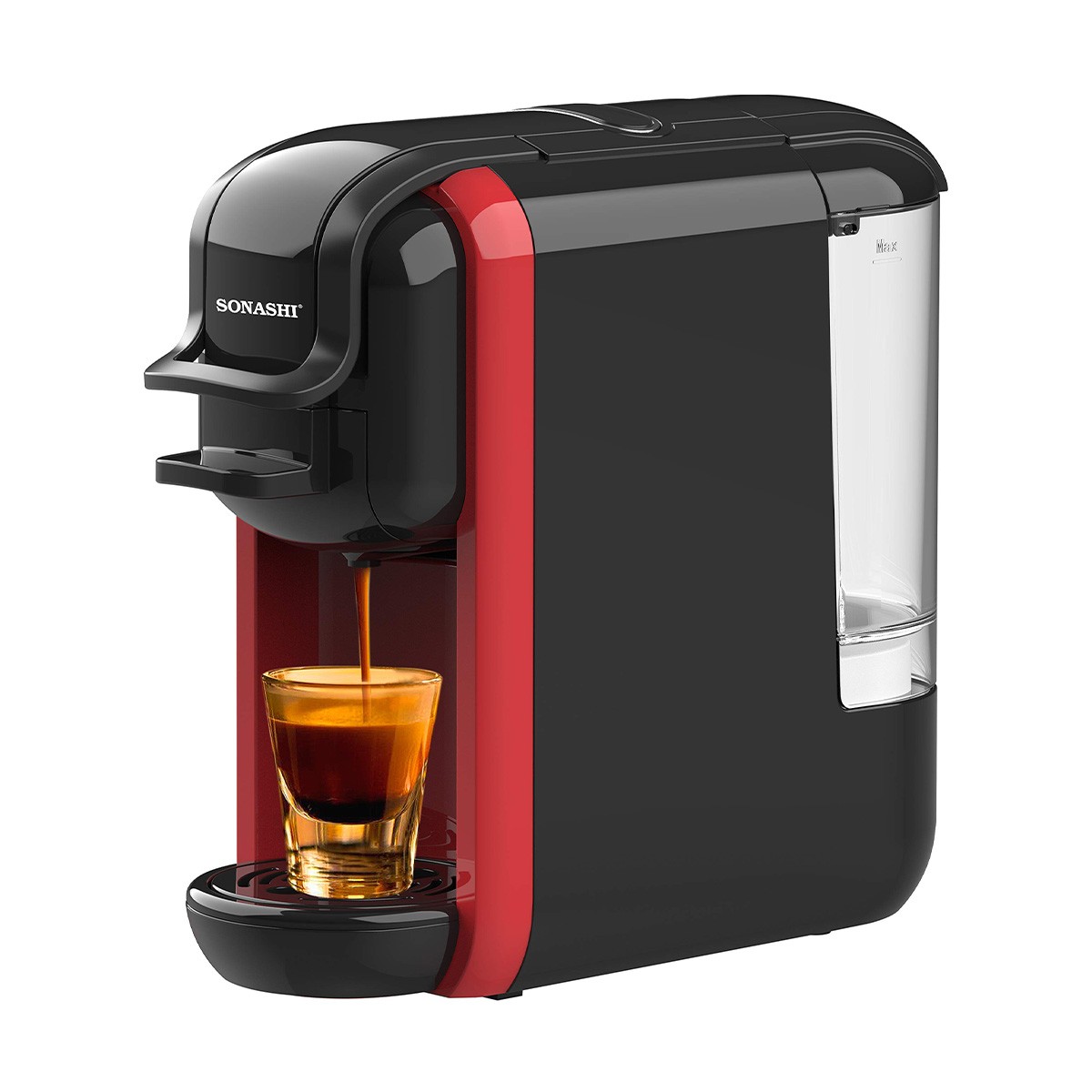 Sonashi 3in1 Multi Capsule Espresso Coffee Machine 1450W 600mL - SCM-4969