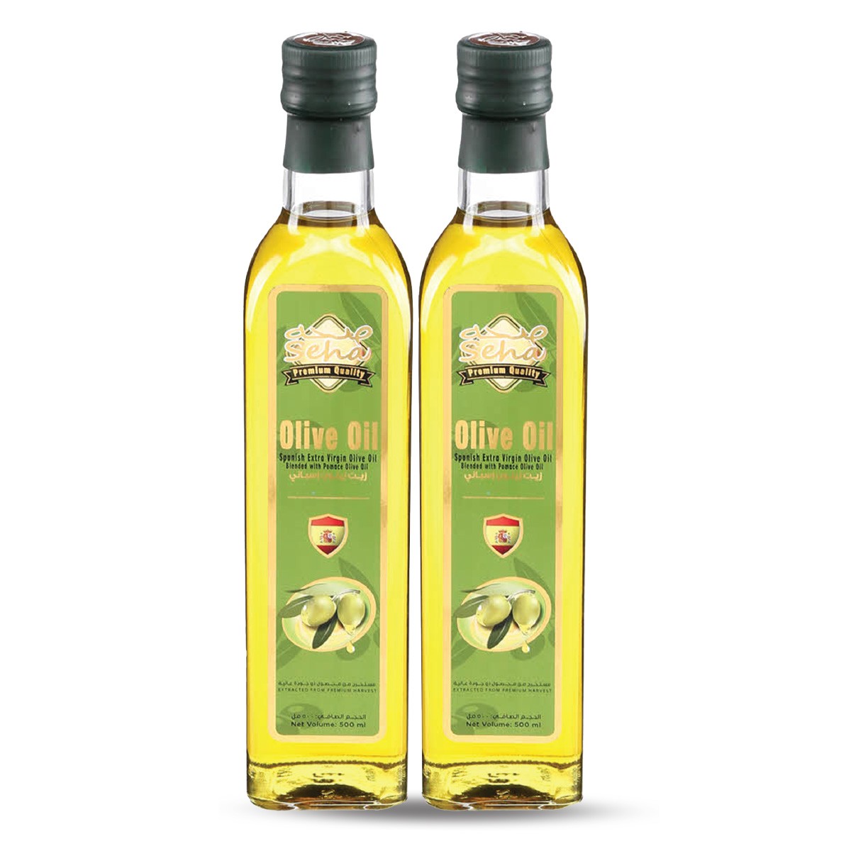 Seha Spanish Extra Virgin Olive Oil 2x500ml