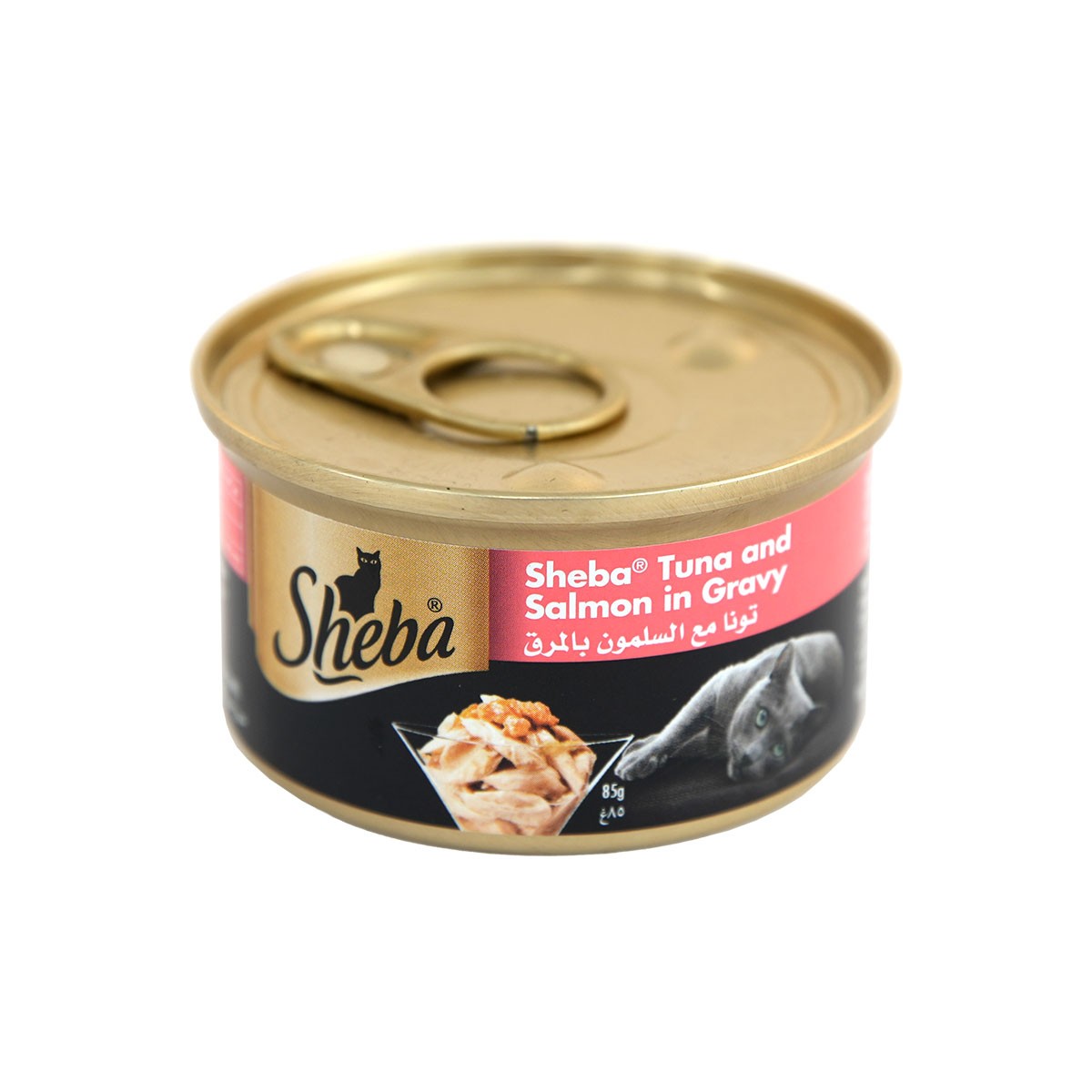 Sheba Tuna & Salmon in Gravy Cat Food 85g