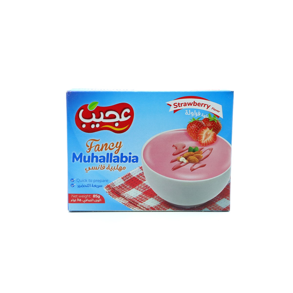 Ajeeb Fancy Muhlabi Strbry 85G