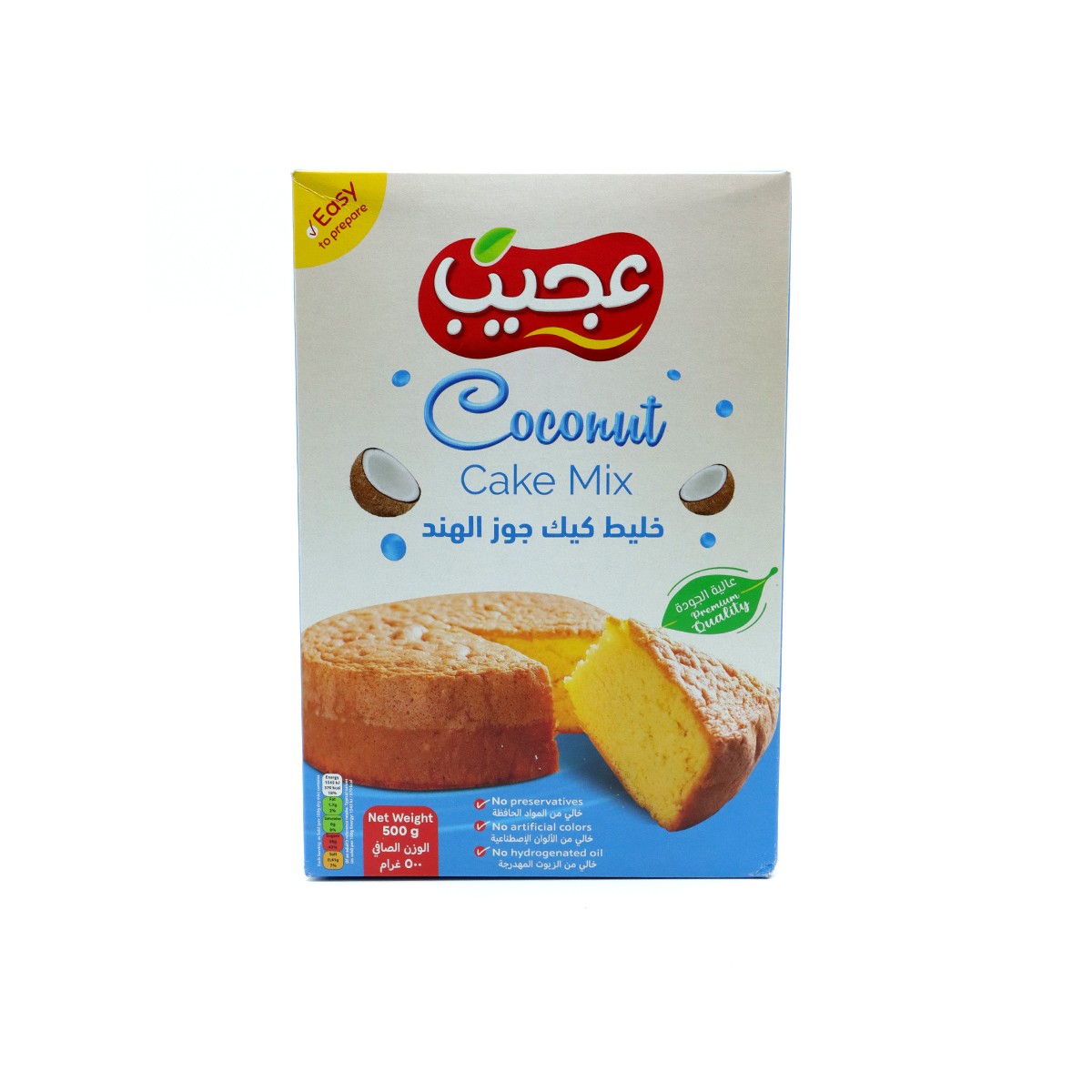 Ajeeb Cake Mix Coconut 500G