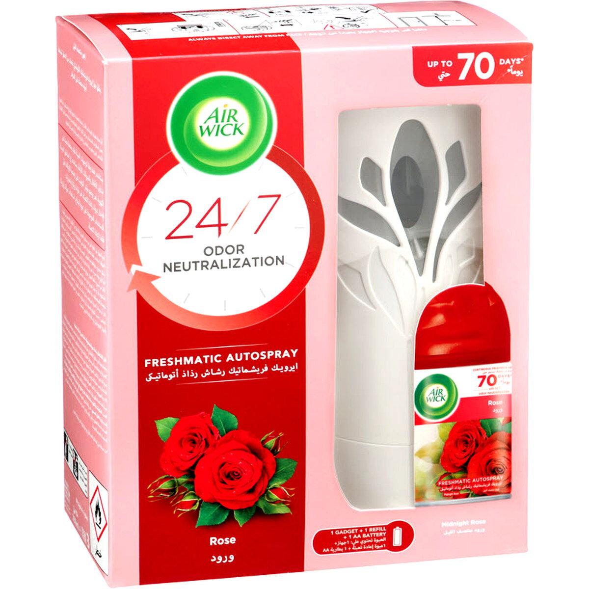 Air Wick Midnight Rose Freshmatic Auto Spray Air Freshener 250ml