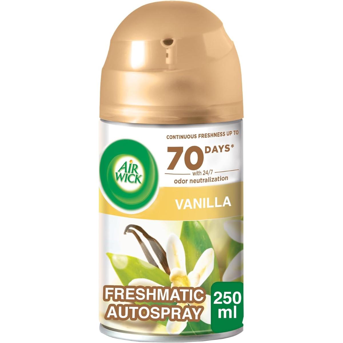Air Wick Pure Freshmatic Automatic Vanilla Air Freshener Spray Refill 250ml