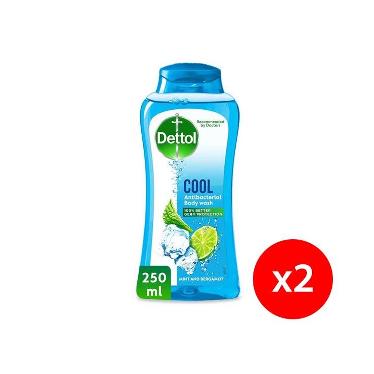 DETTOL SG COOL 250MLX2