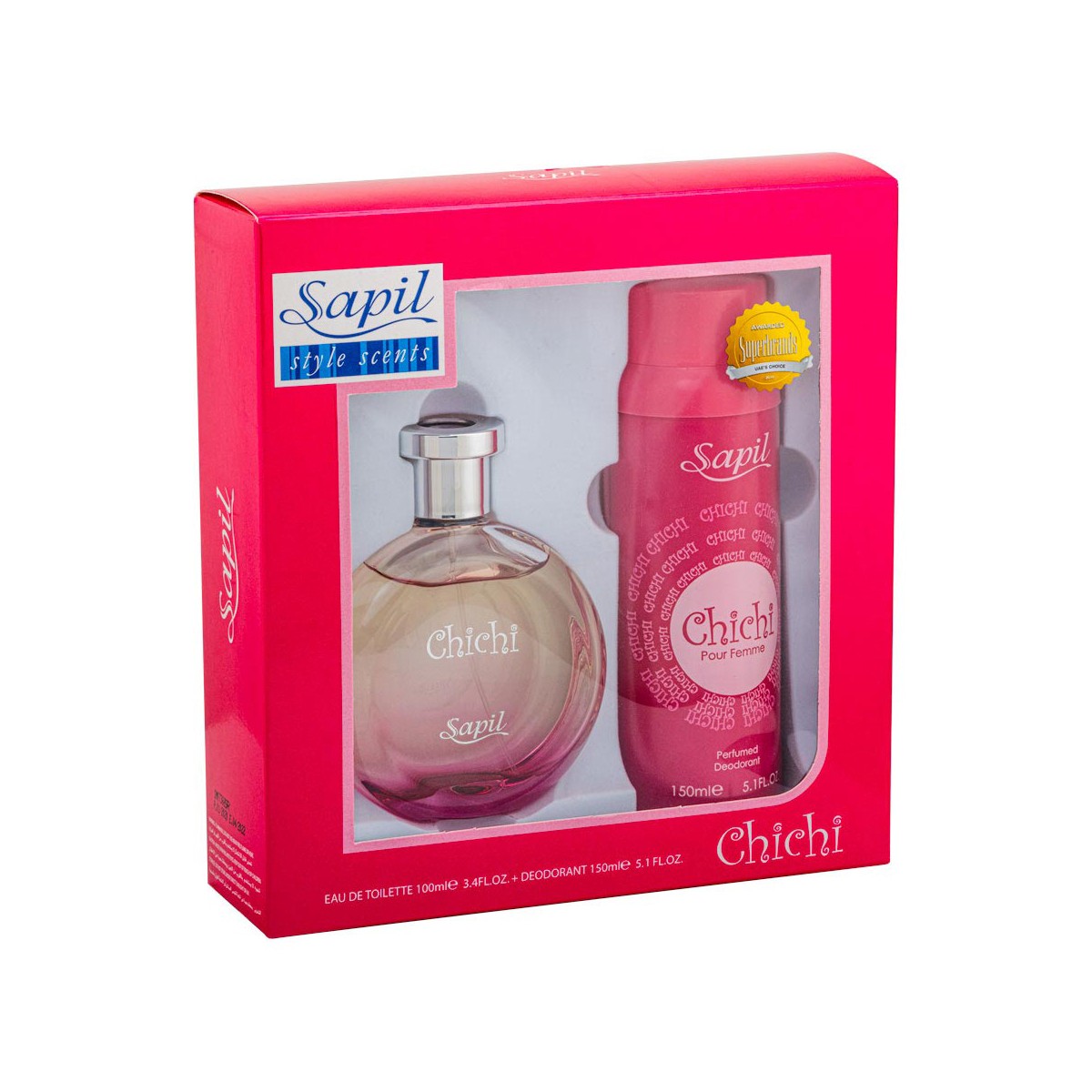 Gpac Chichi W Edt 150Ml Deo